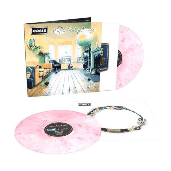 Definitely Maybe (Pink Vinyl) - Oasis - LP