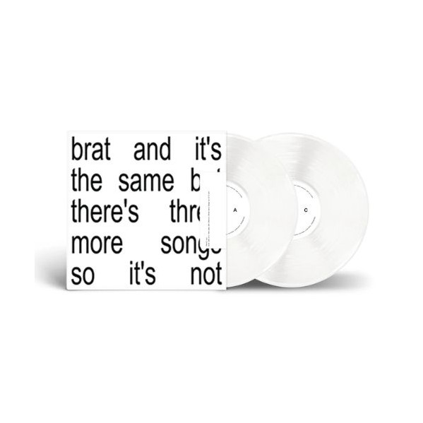 Brat And It'S The Same But There'S Three More Songs So It'S Not (Vinyl White) - Charli Xcx - LP