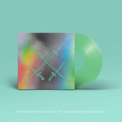 13 Frank Beltrame Italian Stiletto With Bison Horn Grips (Vinyl Mint Green) - Xiu Xiu - LP