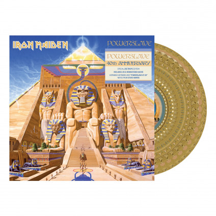 Powerslave (40Th Anniversary Limited Edition Zoetrope Vinyl) - Iron Maiden - LP