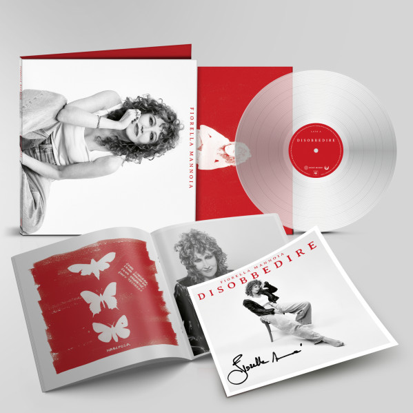 Disobbedire - Lp Trasparente Autografato - Mannoia Fiorella - LP