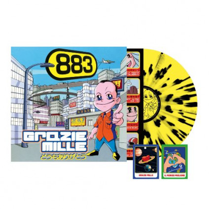 Grazie Mille (Vinile Splatter Edizione Limitata + 2 Figurine Speciali) - 883 - LP