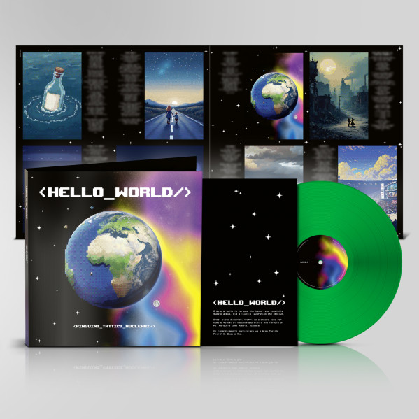 Hello World- Lp Colorato Earth Green - Pinguini Tattici Nucleari - LP