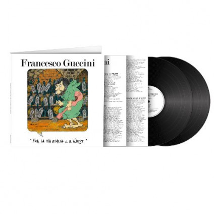 Fra La Via Emilia E Il West 40Â° Anniversario - Guccini Francesco - LP