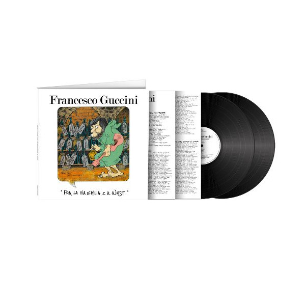 Fra La Via Emilia E Il West 40Â° Anniversario - Guccini Francesco - LP