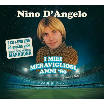 I Miei Meravigliosi Anni '80 (2 Cd + Dvd) - D'Angelo Nino - CD+DV