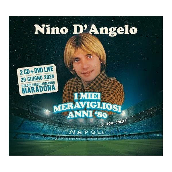 I Miei Meravigliosi Anni '80 (2 Cd + Dvd) - D'Angelo Nino - CD+DV