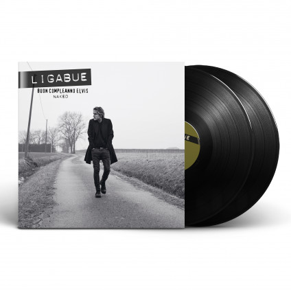 Buon Compleanno Elvis (Naked) (2 Vinili Neri Versione Naked Acustica) - Ligabue - LP
