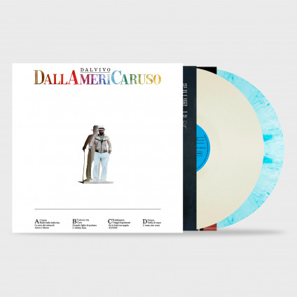 Dallamericaruso (2Lp 180Gr Transp Mix White-White Mix Blue) - Dalla Lucio - LP