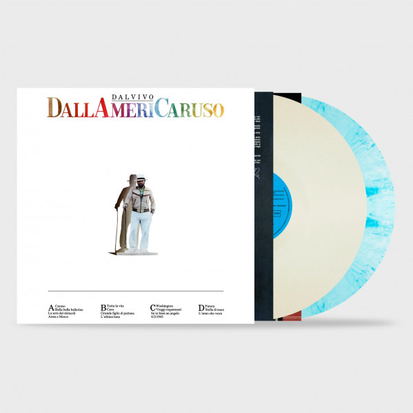 Dallamericaruso (2Lp 180Gr Transp Mix White-White Mix Blue) - Dalla Lucio - LP