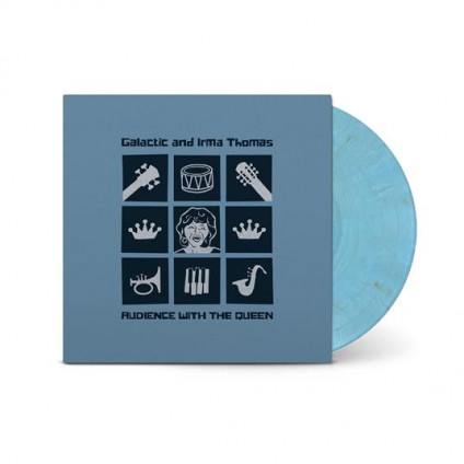 Audience With The Queen (Vinyl Sky Blue And Gold) - Galactic And Irma Thomas - LP
