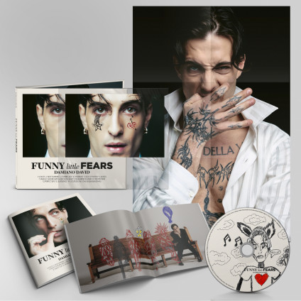 Funny Little Fears (Deluxe Cd Single Disc In Softpack With 2 Booklets + Poster) - David Damiano - CD