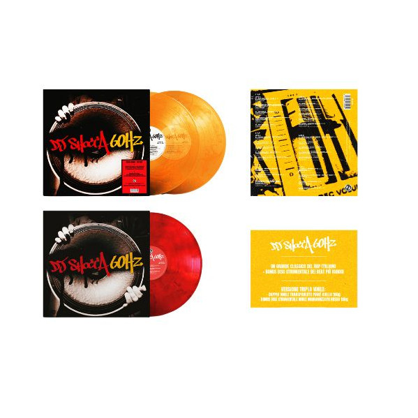 60 Hz (Vinili Trasparenti FumÃ¨ Arancione + Vinile Marmorizzato Rosso) - Dj Shocca - LP