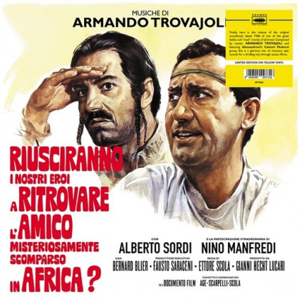 Riusciranno I Nostri Eroi A Ritrovare L'Amico Misteriosamente...(Vinyl Yellow) - O. S. T. -Riusciranno I Nostri Eroi A Ritrovare