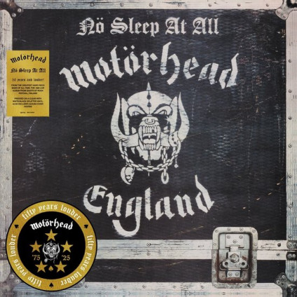 No Sleep At All (50Th Anniversary) - Motorhead - LP