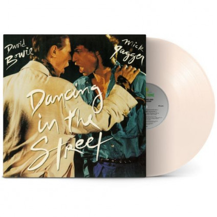 Dancing In The Street E.P. (2025 Remaster) (Vinile Bianco 12'') - Bowie David & Jagger Mick - LP