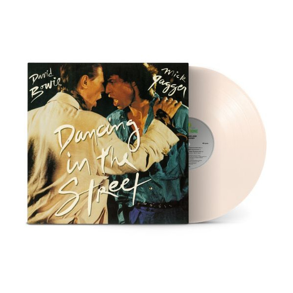 Dancing In The Street E.P. (2025 Remaster) (Vinile Bianco 12'') - Bowie David & Jagger Mick - LP