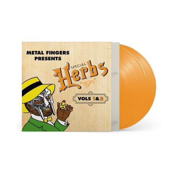 Metal Fingers Presents:Special Herbs Vol. 1 & 2 (Vinyl Mustard Yellow Edt.) - Mf Doom - LP