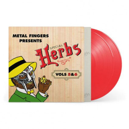 Metal Fingers Presents:Special Herbs Vol. 5 & 6 (Vinyl Red Apple Edt.) - Mf Doom - LP