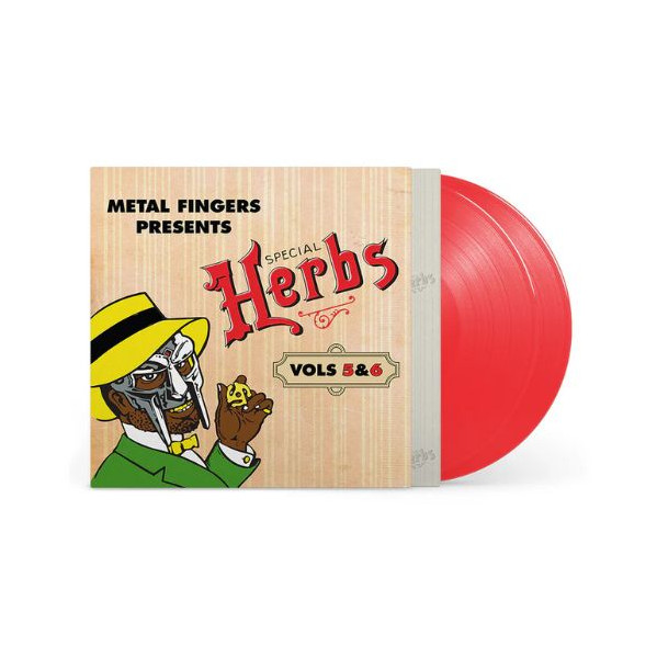 Metal Fingers Presents:Special Herbs Vol. 5 & 6 (Vinyl Red Apple Edt.) - Mf Doom - LP