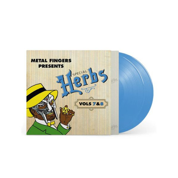 Metal Fingers Presents:Special Herbs Vol. 7 & 8 (Vinyl Blue Sky Edt.)) - Mf Doom - LP
