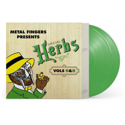 Metal Fingers Presents:Special Herbs Vol. 9 & 0 (Vinyl Evergreen Colour Edt.) - Mf Doom - LP