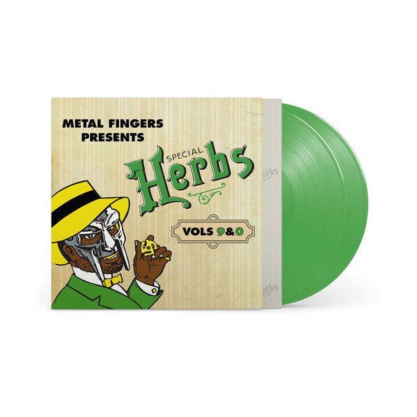 Metal Fingers Presents:Special Herbs Vol. 9 & 0 (Vinyl Evergreen Colour Edt.) - Mf Doom - LP