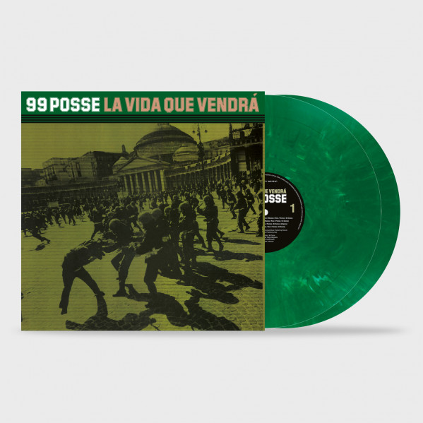 La Vida Que VendrÃ  - 2Lp Green Mix Yellow/White Con Remix - 99 Posse - LP