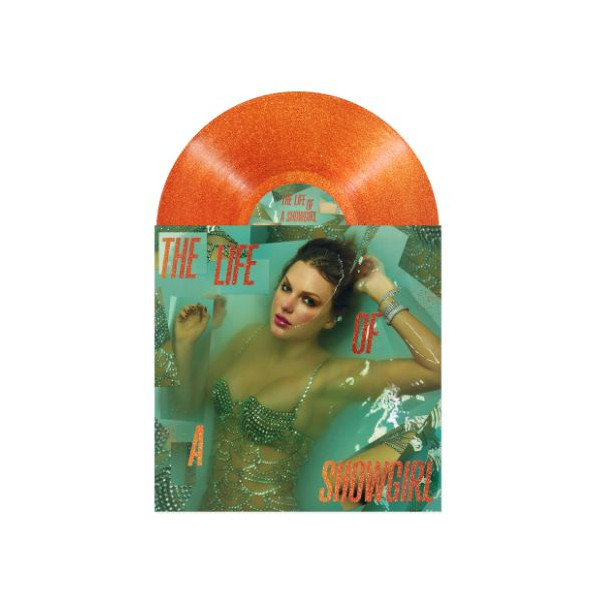 The Life Of A Showgirl (Vinile Sweat And Vanilla Perfume Portofino Orange Glitte - Swift Taylor - LP