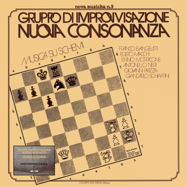 Musica Su Schemi (180 Gr. Vinile Nero Numerato Limited Edt.) - Gruppo Di Improvvisazione Nuova Consonanza - LP