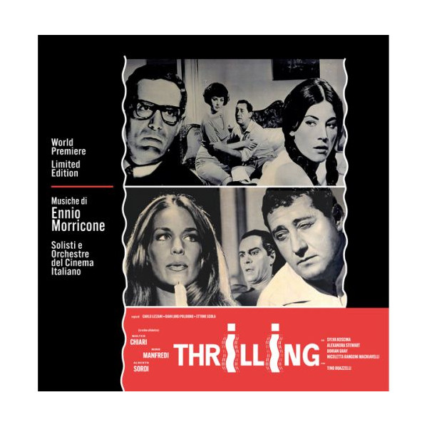 Thrilling (Vinyl Black Gatefold Numbered Limited Edt.) - O. S. T. -Thrilling( Solisti & Orchestre Del Cinema Italiano