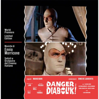 Danger Diabolik! (Vinyl Black Gatefold Numbered Limited Edt.) - O. S. T. -Danger Diabolik!( Solisti & Orchestre Del Cinema Itali