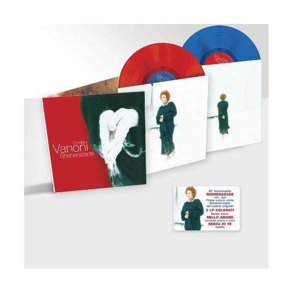 Sheherazade - 30 Anniversario (1995 - 2025) Doppio Vinile Rosso E Blu - Vanoni Ornella - LP