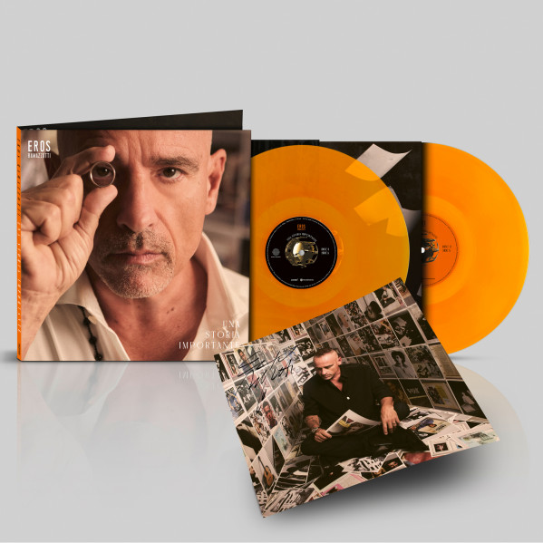 Una Storia Importante (2Lp Orange Signed Edition Italian Version) - Ramazzotti Eros - LP