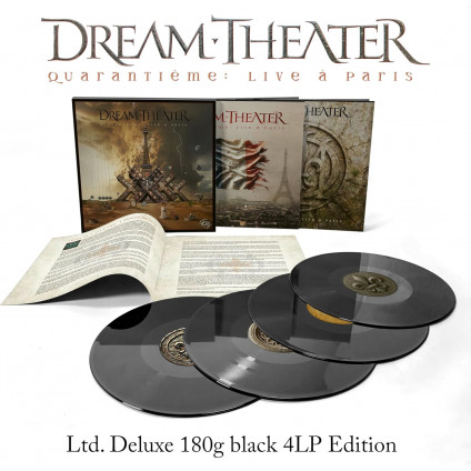 Quarantieme: Live A Paris - Dream Theater - LP