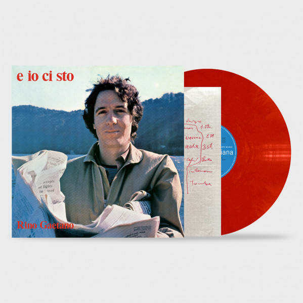 E Io Ci Sto (Lp Rosso + Manoscritto E Bonus Track Remastered) - Gaetano Rino - LP