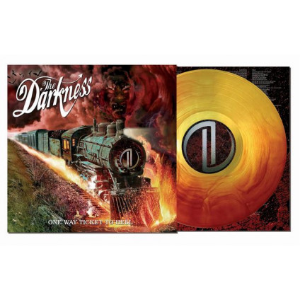 One Way Ticket To Hell ...And Back (20Th Ann. Edt.) (Vinyl Orange & Yellow) - Darkness The - LP