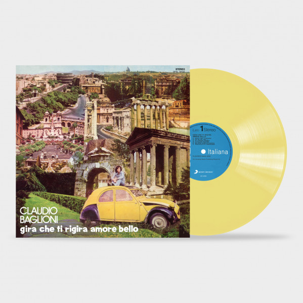 Gira Che Ti Rigira Amore Bello (Giallo ) - Baglioni Claudio - LP