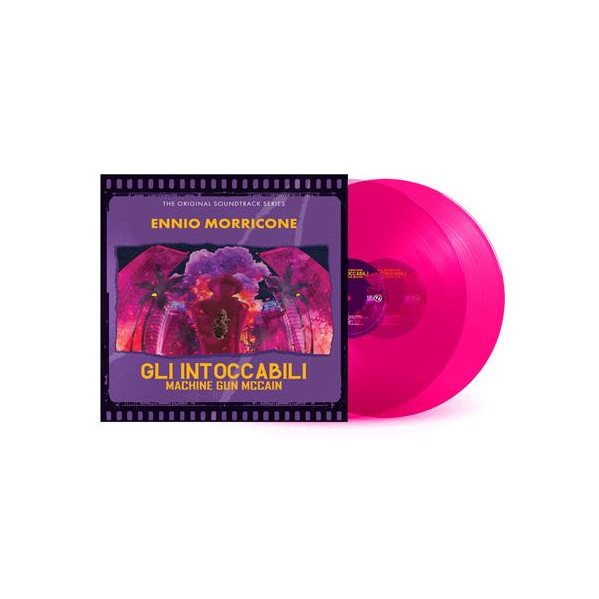 Gli Intoccabili (180 Gr. Vinile Magenta Numerato 2 Lp + Cd) - O. S. T. -Gli Intoccabili( Ennio Morricone) - LP