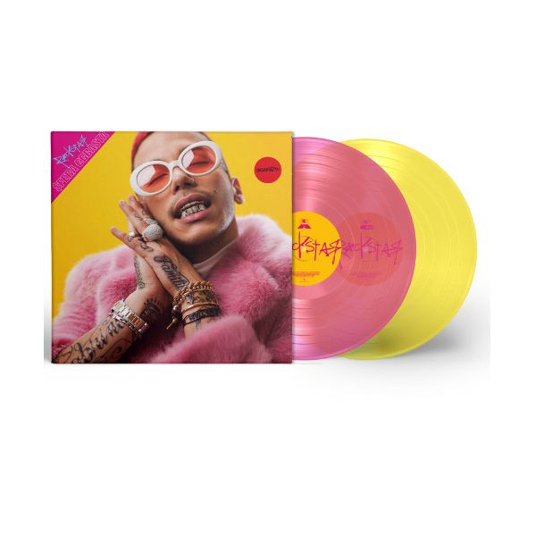 Rockstar ($Elebration)(Doppio Vinile Colorato Rosa E Giallo) - Sfera Ebbasta - LP