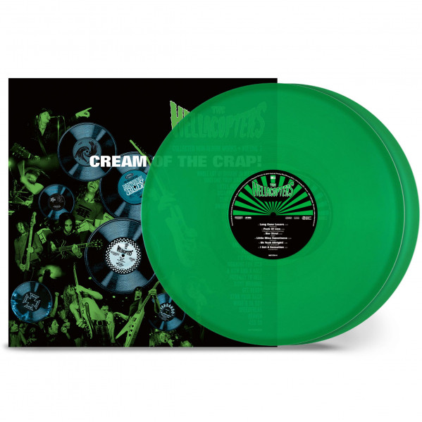 Cream Of The Crap! Collected Non-Album Works Volume 3 (Transparent Green Vinyl) - Hellacopters The - LP