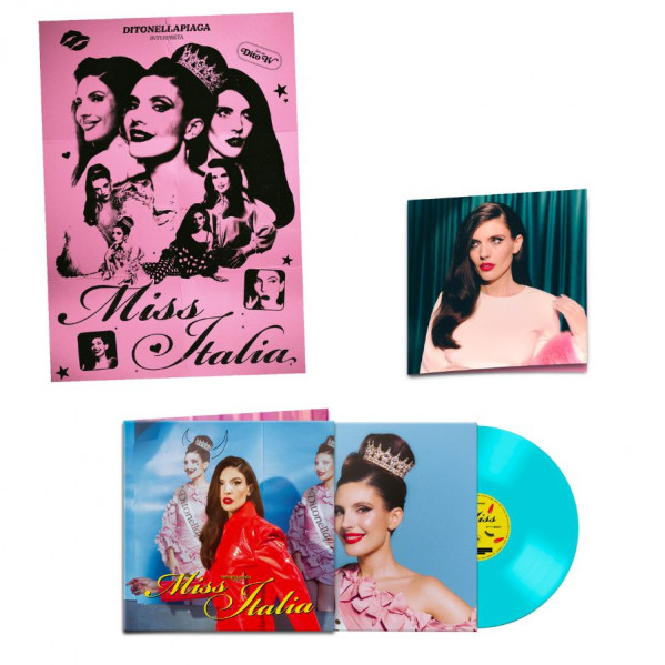 Miss Italia Gatefold Lp Blu Transparent (Collector'S Edition