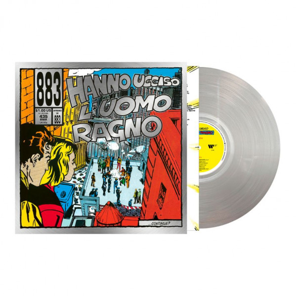 Hanno Ucciso L'Uomo Ragno Vinile Cristallo Limitato Con Copertina Metallizzata - 883 - LP