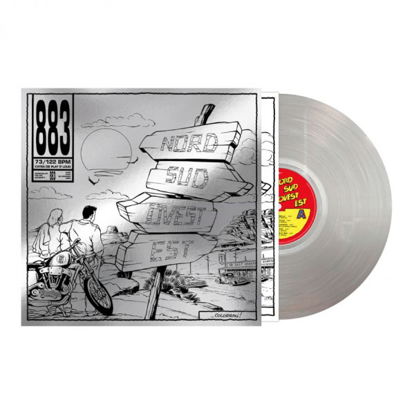 Nord Sud Ovest Est Vinile Cristallo Limitato Con Copertina Metallizzata - 883 - LP