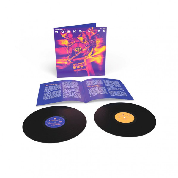 Works Live Canada 1977 - Emerson Lake & Palmer - LP
